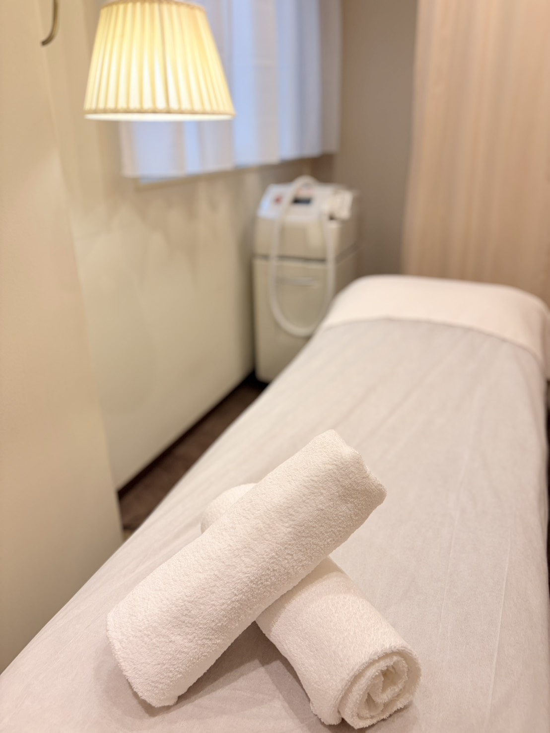実際の施術室