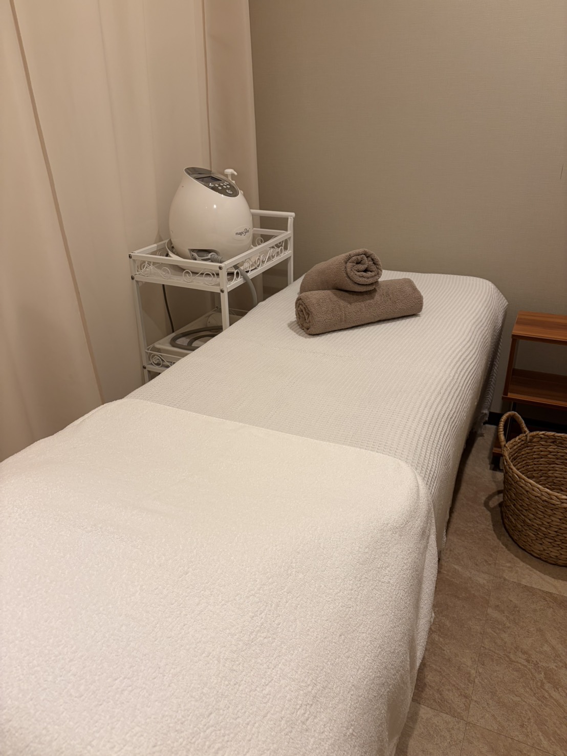 実際の施術室
